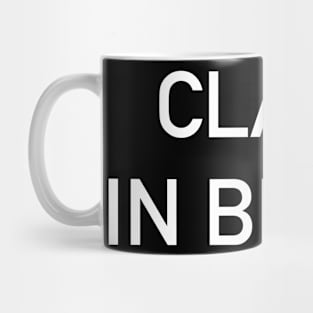 Clack in Black Mug